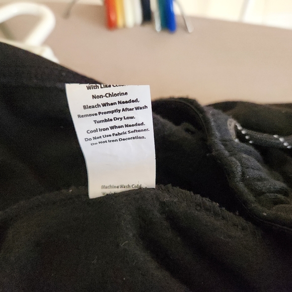 Game Time,Mens Large,Black and Blue Sweatpants - Picture 5 of 7